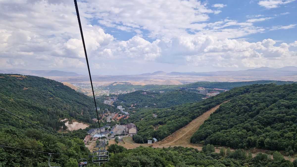 Цахкадзор, канатная дорога